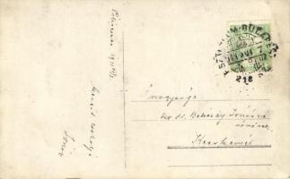 1911 Értekezlet, gyűlés a piliscsabai katonai táborban / community gathering of Hungarian soldiers, ...