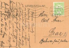 Budapest Székesfővárosi Állatkert reklám / Budapest zoo advertisement, art postcard