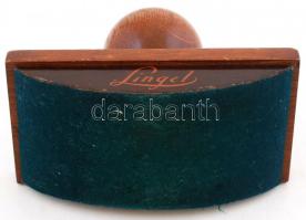 cca 1930 Lingel jelzett tapper. fa, filc. / Lingel signed ink blotter 18x16 cm