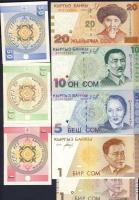 Kirgizisztán 1993. 1T,10T,50T + 1994. 1S,5S,10S,20S + 1999. 1S T:I