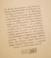 Alexander Petőfi: Der Fährmann - Die Burg der Schrecken. Mit Originallithographien von Edmund von Má...