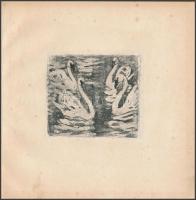 J.B. de la Faille: Emil Pottners Radierungen. Erste Teil: Motive aus der Vogelwelt. Berlin, é.n., Gr...