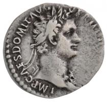 Római Birodalom / Róma / Domitianus 85. Denár Ag (3,05g) T:2,2- /  Roman Empire / Rome / Domitian 85. Denarius Ag IMP CAES DOMIT AVG GERM [P M TR P ?] / IMP VIIII COS XI CENS POT P P (3,05g) C:XF,VF