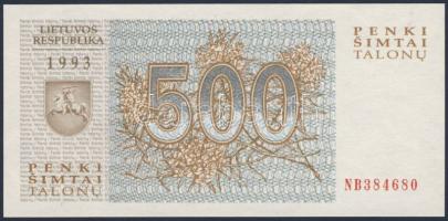 Litvánia 1993. 500T T:I