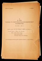 Molnár Dezső, péterfalvi, altábornagy: Limanova, magyar győzelem. Budapest, 1932. című könyvhöz kiadott mellékletek külön borítékban: 22 lapon 23 vázlat + 2 melléklet + 1 magyarázó füzet