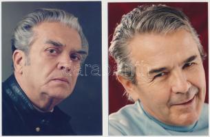 cca 1969 Színész portrék aláírva - Verebes Károly, Tarsoly Elemér,Trokán Péter, Zsadon Andrea, Vereb...