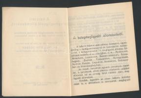 Mailáth József: A harctéri betegfigyelő állomásokról.
A harctéri betegmegfigyelő állomások rendelte...