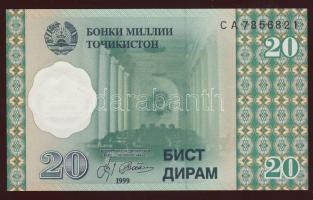 Tadzsikisztán 1999. 1D,5D,20D + 1S T:I