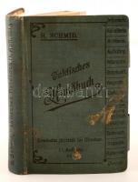 Schmid, Hugo: Taktisches Handbuch : mit zahlreichen Tafeln und Figuren im Texte / H. Schmid. 11. Aufl. - Wien : Selbstverlag Hugo Schmid, 1913. [24], VIII, 510 p.[1] kihajtható melléklet. Kissé koszos egészvászon kötésben. / with one fold out. In a bit dirty full linen binding.