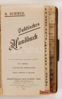 Schmid, Hugo: Taktisches Handbuch : mit zahlreichen Tafeln und Figuren im Texte / H. Schmid.
11. Au...
