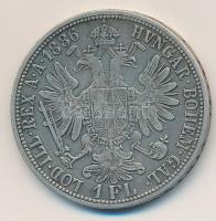 Ausztria 1886. 1Fl Ag "Ferenc József" T:2 patina
Austria 1886. 1 Florin Ag "Franz Jo...