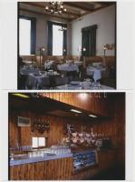 1967 Budapest, Déli pályaudvar, az Utasellátó étterme és terasza, 6 db korabeli negatívról készült m...