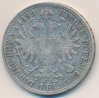 Ausztria 1889. 1Fl Ag "Ferenc József" T:2,2- kis ph., k.
Austria 1889. 1 Florin Ag "...
