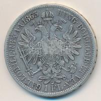 Ausztria 1863A 1Fl Ag "Ferenc József" T:2-,3 patina
Austria 1863A 1 Florin Ag "Franz...