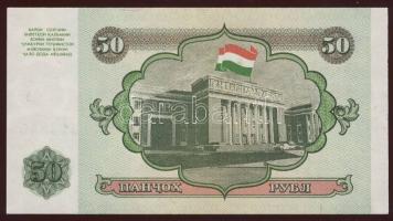 Tadzsikisztán 1994. 1R,5R,10R,20R,50R,100R,500R,1000R T:I