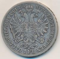 Ausztria 1858V 1Fl Ag "Ferenc József" T:2-,3 k., patina
Austria 1858V 1 Florin Ag "F...