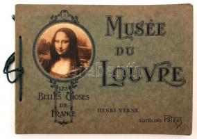 Henri Verne: Musée du Louvre. Les Belles Choses De France. Paris, é.n., L. Patras, 4 p. + 24 t. Kiadói fűzött papírkötés. Francia nyelven.