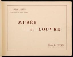 Henri Verne: Musée du Louvre. Les Belles Choses De France. Paris, é.n., L. Patras, 4 p. + 24 t. Kiad...