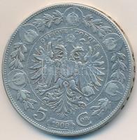 Ausztria 1909. 5K Ag "Ferenc József" T:2-,3
Austria 1909. 5 Corona Ag "Franz Joseph&...