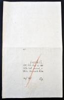 Buda 1848. július 25. "Nyugtatvány" 2680Ft-ról, amit a váci püspökség pénztárai fizetnek m...