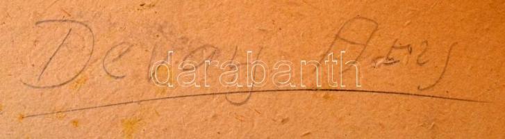 cca 1940 Cigarettázó nő, fotó Forrai, matricával jelzett vintage fotó, kasírozva, 38x28 cm