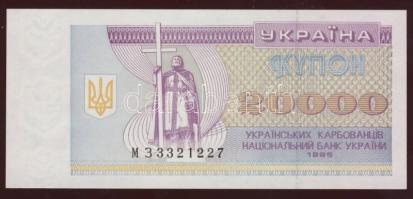 Ukrajna 1991. 1,3,5,10,50,100K + 1994-95. 5000K (2x),10.000K,20.000K (2klf) T:I + 1995. 1000.000K T:...