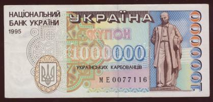 Ukrajna 1991. 1,3,5,10,50,100K + 1994-95. 5000K (2x),10.000K,20.000K (2klf) T:I + 1995. 1000.000K T:...