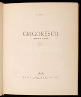 G. Oprescu: Grigorescu. Bukarest, 1963, Meridiane Könyvkiadó, 180 p. Második kiadás. Kiadói egészvászon kötés.