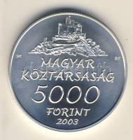 2003. 5000Ft Ag "Hollókő" T:BU Csak 5000db!