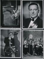 cca 1940 Magyar film Iroda 10 db filmfotó különbőző filmekből számos magyar színésszel 11x9 cm