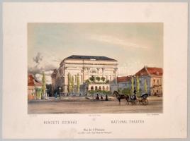 Rudolf Alt (1812-1905): Buda-Pest előadva Alt Rudolf által c. könyv 16 kőnyomatos városképe egyedi k...