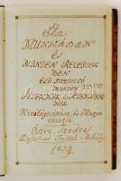 Pósfalvi Tullok Mihály: Orvosi Kints-Tár - Az egész munkában és minden receptekben elő-forduló minde...