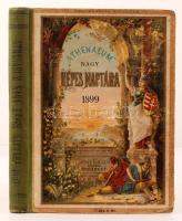 Az ,,Athenaeum" nagy képes naptára az 1899-diki közönséges évre. Hivatalos adatok alapján dolgozott tiszti czimtárral. 41. évf. Bp. [1898], Athenaem. 1 t. (Erzsébet királyné 1867-ben), 159 l., 256 l. (Tiszti címtár), XVII l., Festett, kiadói félvászon-kötésben.