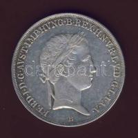 1837B 1/2Tallér Ag I.Ferdinánd T:2+ RR!!