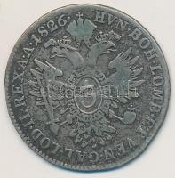 Ausztria 1826A 3Kr Ag "I. Ferenc" (1,44g) T:3 patina
Austria 1826A 3 Kreuzer Ag "Fra...