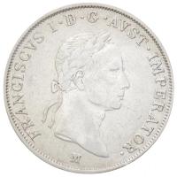 Ausztria 1832M 20kr Ag "I. Ferenc" Milánó (6,6g) T:2 /  Austria 1832M 20 Kreuzer Ag "Franz I" Milan (6,6g) C:XF  Krause KM#2147