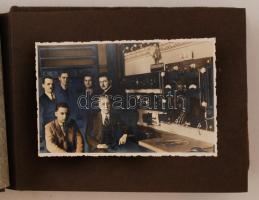 cca 1930 Ganz-féle V.R.T. székelyudvarhelyi fotóalbum, szép állapotban, 20db,  8x13cm / circa 1930 G...