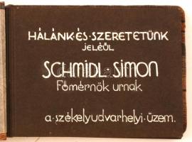 cca 1930 Ganz-féle V.R.T. székelyudvarhelyi fotóalbum, szép állapotban, 20db,  8x13cm / circa 1930 G...