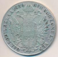 Ausztria 1820A Tallér Ag "I. Ferenc" (27,71g) T:2-,3 ph.
Austria 1820A Thaler Ag "Fr...