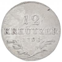 Ausztria 1795A 12kr Ag II. Ferenc Bécs (4,49g) T:2,2- /  Austria 1795A 12 Kreuzer Ag Franz II Vienna (4,49g) C:XF,VF Krause KM#2137
