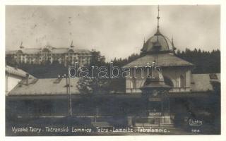 Tátralomnic, Tatranska Lomnica; Praha szálloda, Kino Urania fürdők / hotel, spas