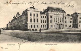 Kolozsvár, Cluj; Igazságügyi palota / Palace of Justice (EK)