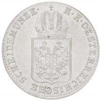Ausztria 1848C 6kr Ag (2,23g) T:1-,2 / 
Austria 1848C 6 Kreuzer Ag (2,23g) C:AU,XF
Krause KM#2199