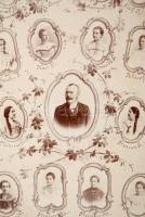 1901 Székesfehérvár, a Polgáti leány iskola végzős diákjainak tablója, 29 nevesített portréval, Fodo...