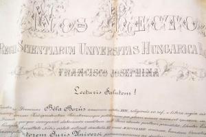 1902 "Nos Rector Et Alma Regia Scientiarum Universitas Hungarica Kolozsváriensis Francisco Jose...