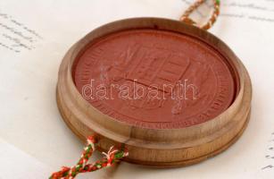 1902 "Nos Rector Et Alma Regia Scientiarum Universitas Hungarica Kolozsváriensis Francisco Jose...