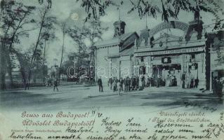 1899 Budapest XIV. Városliget, Első Budapesti Variete Színház (EK)