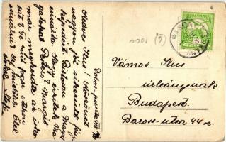 1915 Bakonysárkány (Dobospuszta) udvar, photo (fa)