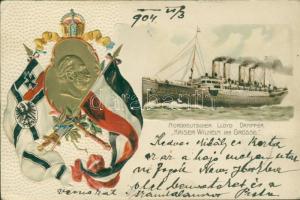 Kaiser Wilhelm der Grösse Prä Litho (Rb)