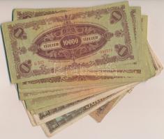 1939. 5P (6x) + 1945. 10.000P (21x) + 1945. 100.000P (6x) + Olaszország 1982. 1000L T:III egyik raga...